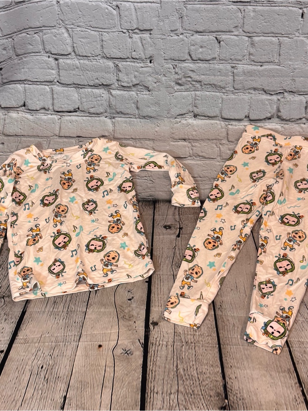 Dream Big Little Co Cocomelon 2 Piece Bamboo Pajama Set